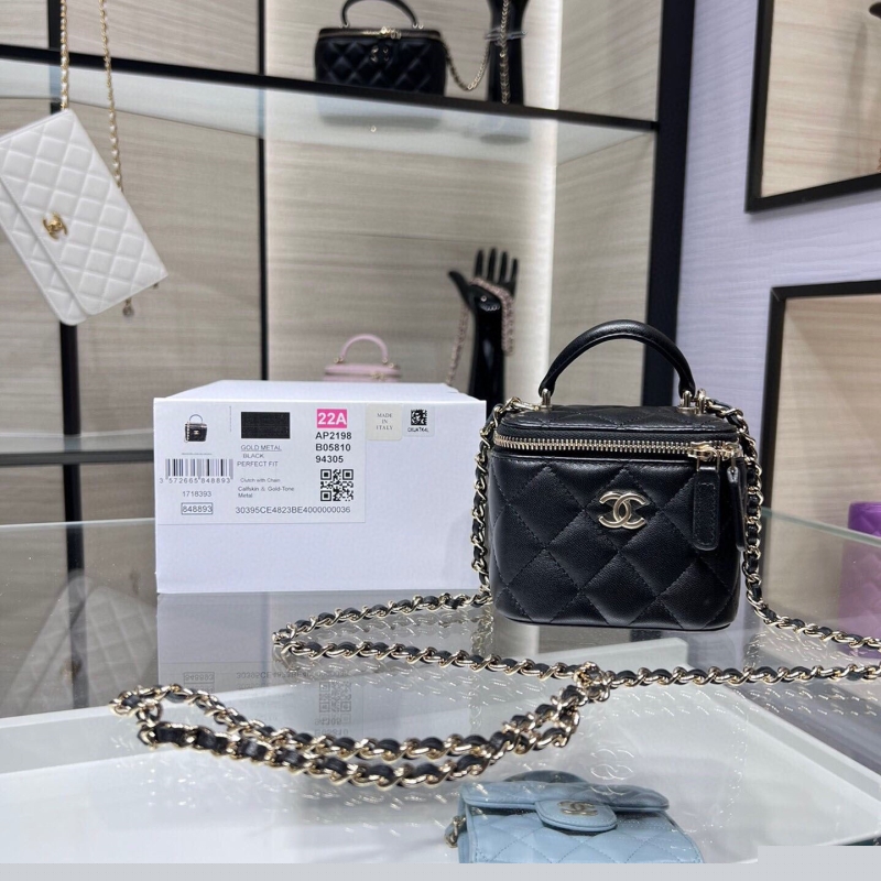 Ch*el cosmetic bags